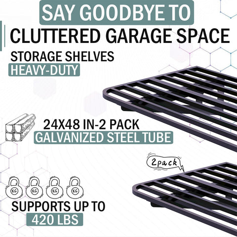 ZoffyFabrizio heavy-duty shelves support 210 lbs per shelf for sturdy storage.