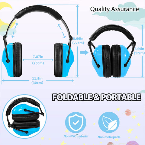 ZOHAN 030 child ear defenders ideal for school and travel.