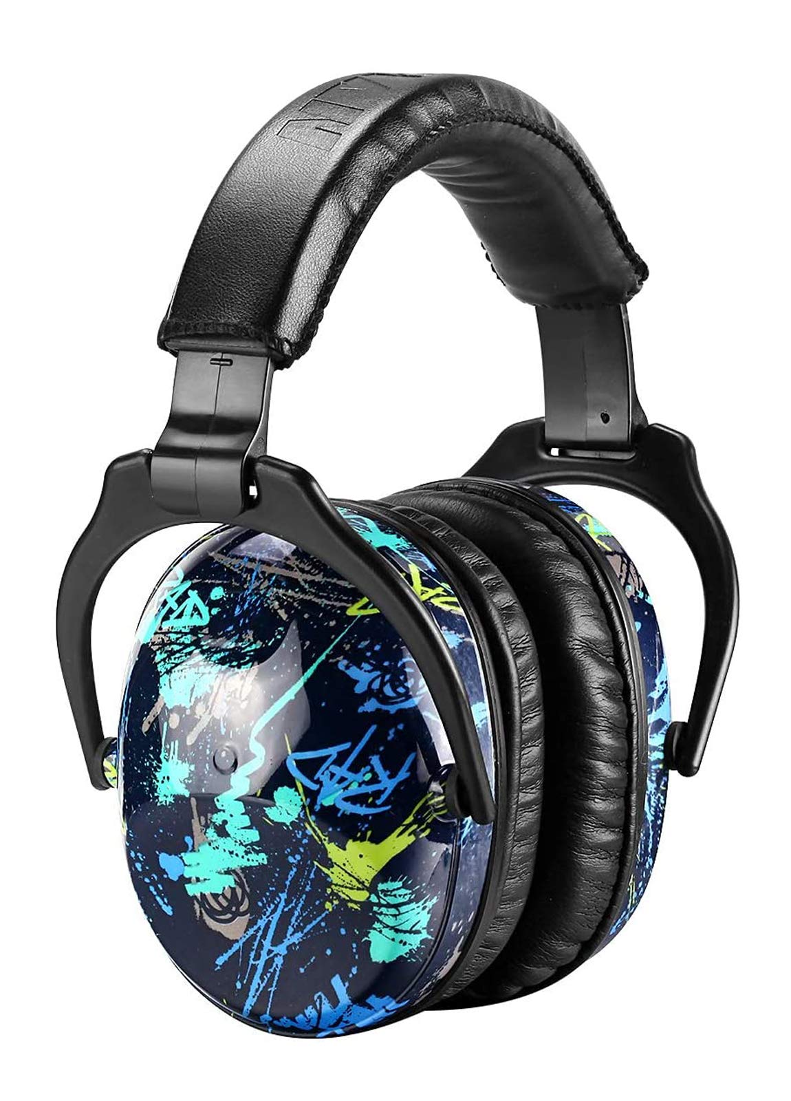 ZOHAN EM030 kids ear protection with comfortable over-ear design for calm listening in crowded venues.