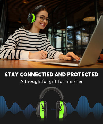 ZOHAN EM037 earcup with 25dB NRR label for clear protection details