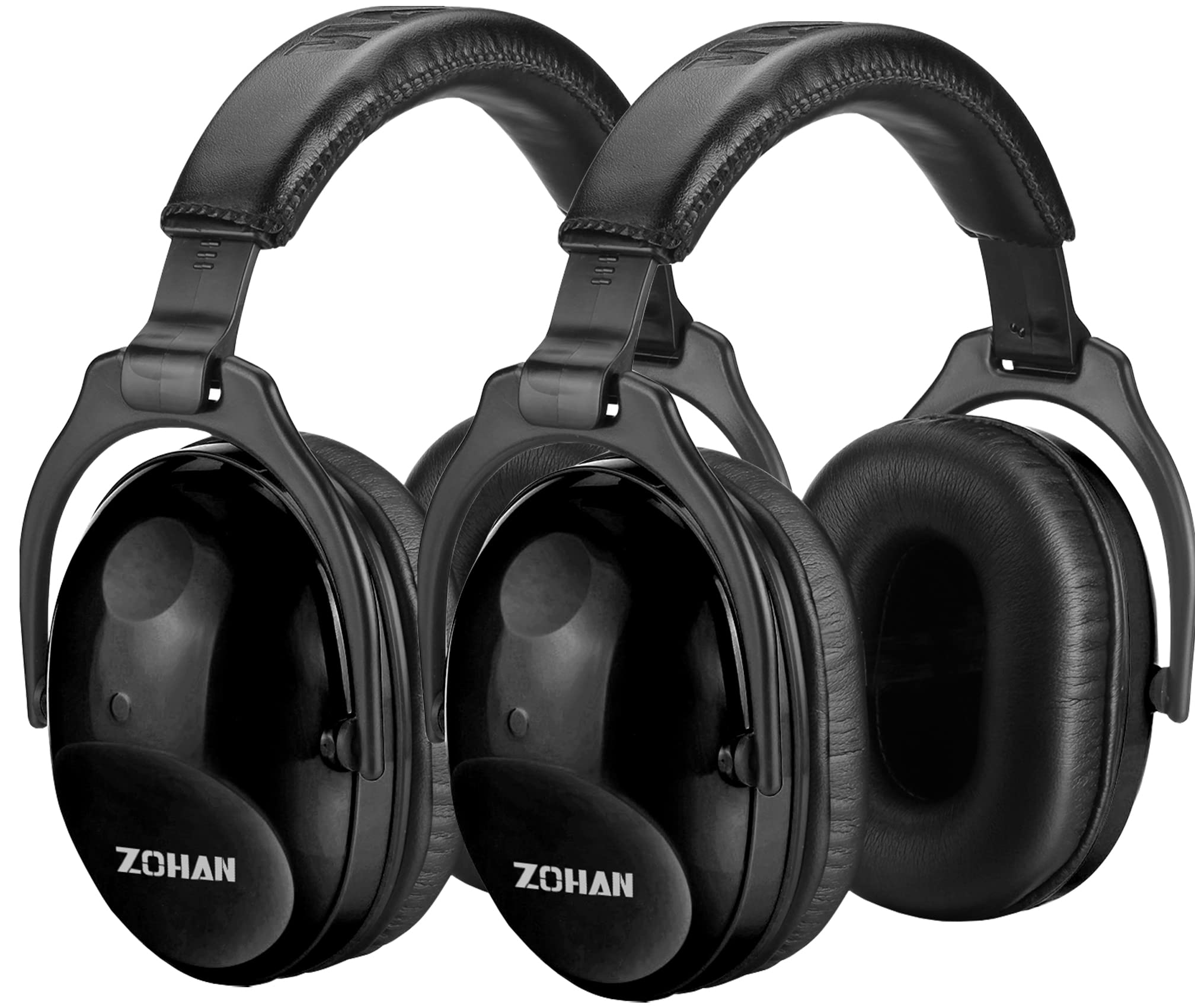 ZOHAN Kids Ear Protection 2-Pack in bright colors for easy recognition.