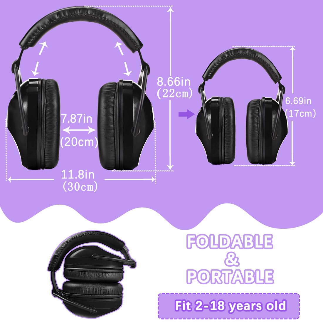 ZOHAN ANSI S3.19 and CE EN 352.1 certified safety.