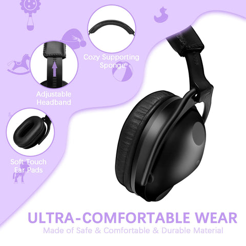 ZOHAN bright-colors shell helps kids personalize their headphones.
