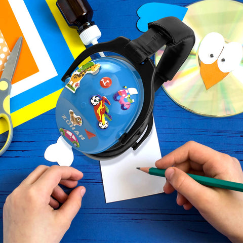 ZOHAN kids ear protection plush fit adjusts for diverse head sizes