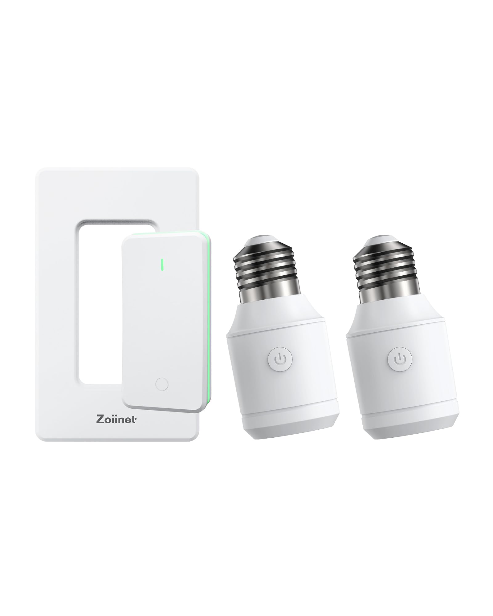 Zoiinet remote-control light switch wall-mount enables easy wireless lighting control anywhere.
