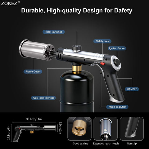 ZOKEZ torch makes a great gift for makers, grillers, and campers.