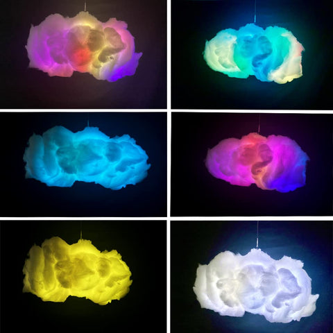 ZOKON color-changing LED close-up displaying color range