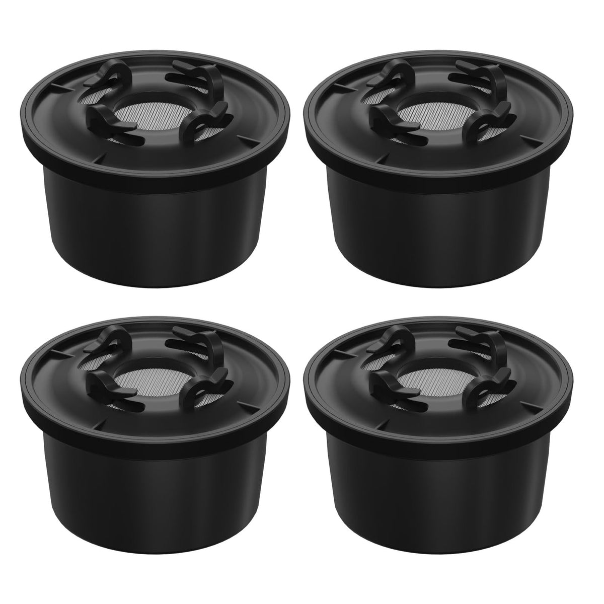 Zomixzo remineralization filter 4-pack front view boosts mineral content for tastier water