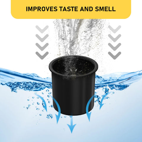 Zomixzo remineralization filter uses BPA-free food-grade materials for safe drinking water.
