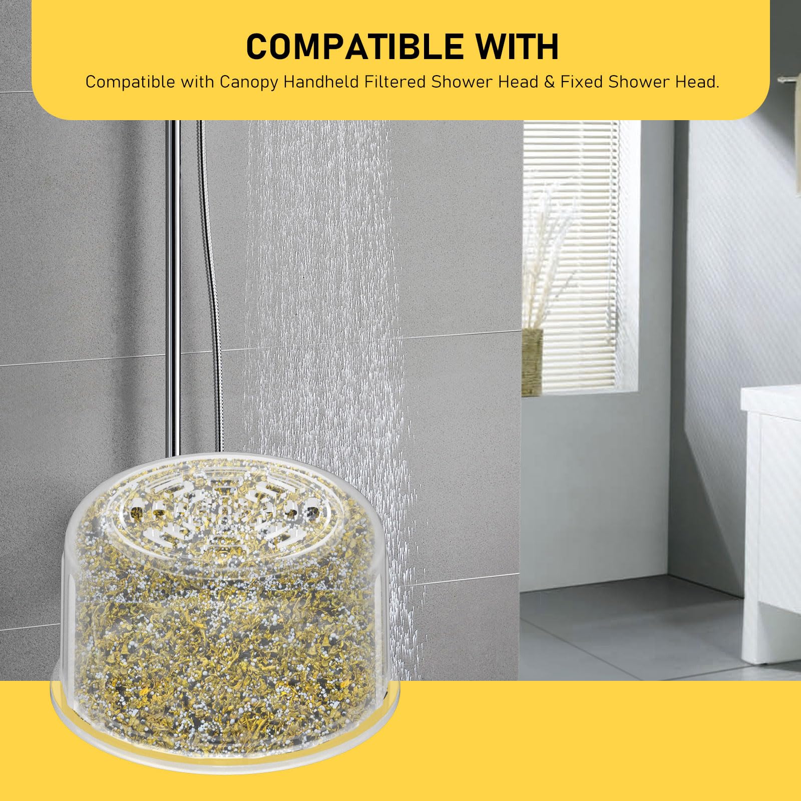 Zomixzo soft water feel after filtration for smoother skin