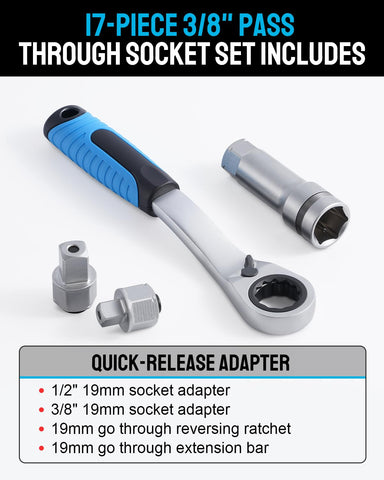 ZOMIYU metric sizes 10 to 24mm for versatile fastener fit