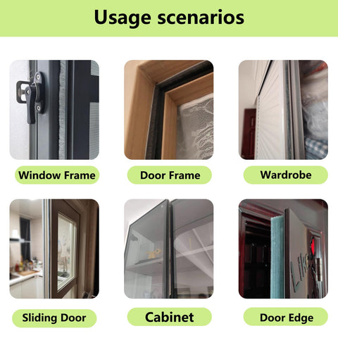 ZOMPAGO garage door seal installed to reduce drafts and dust intrusion.