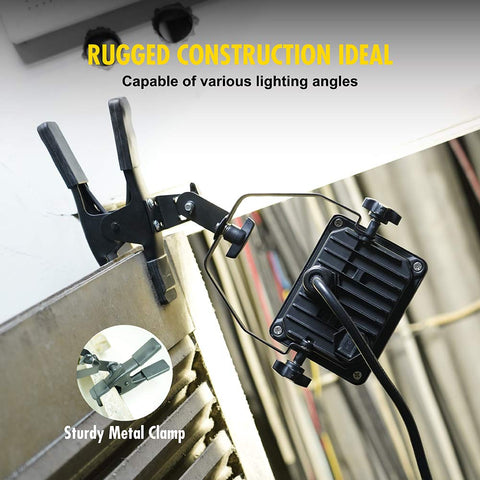 ZONE INDUSTRY CORP LED clamp light in wet locations for outdoor tasks