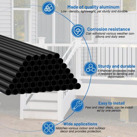ZONEGRACE deck rail connector system for effortless install