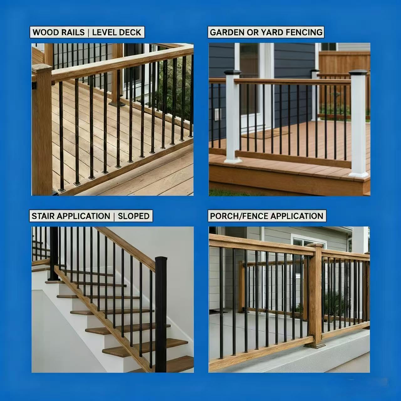 ZONEGRACE two-year warranty and support on balusters