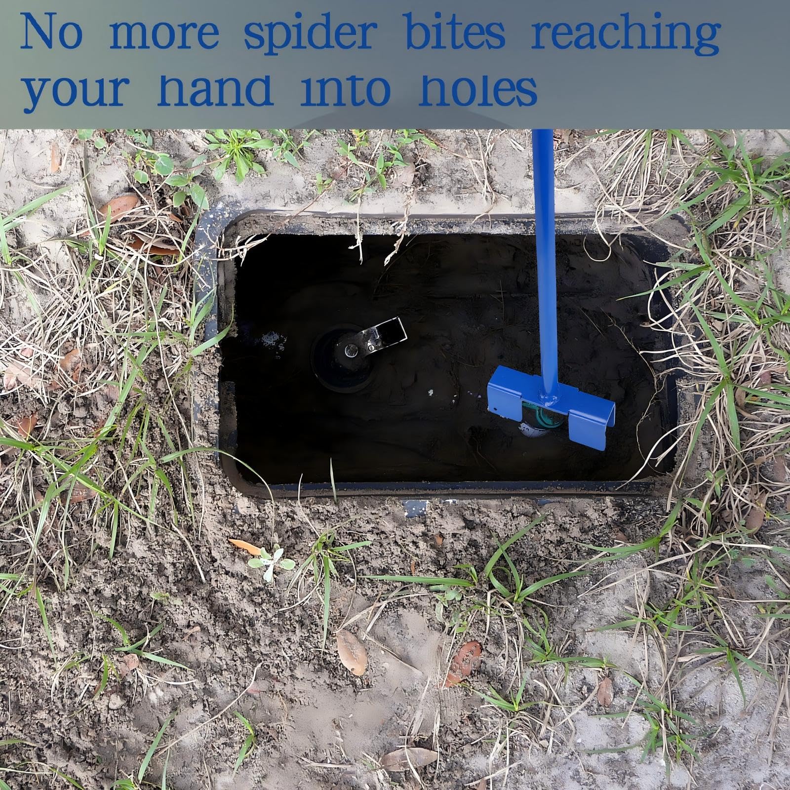 Zonon ball plastic valve wrench supports backflow testing in tight spaces.