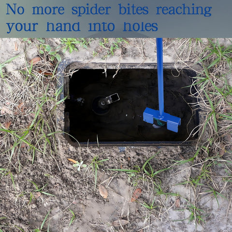 Zonon ball plastic valve wrench supports backflow testing in tight spaces.
