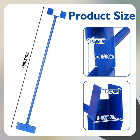 Zonon low carbon steel handle wrench, 26 5/8 inches, for easier leverage.