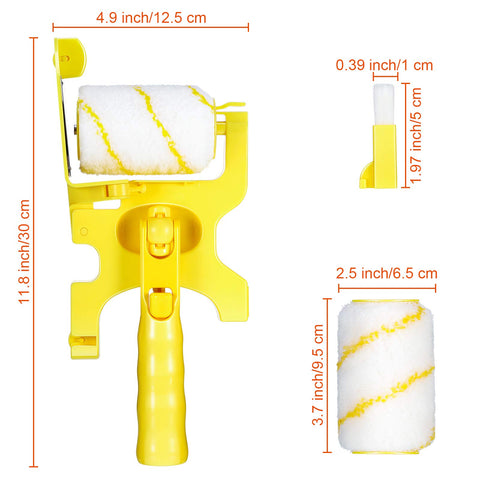 Zonon edger handle featuring 360-degree rotation for multi-direction use