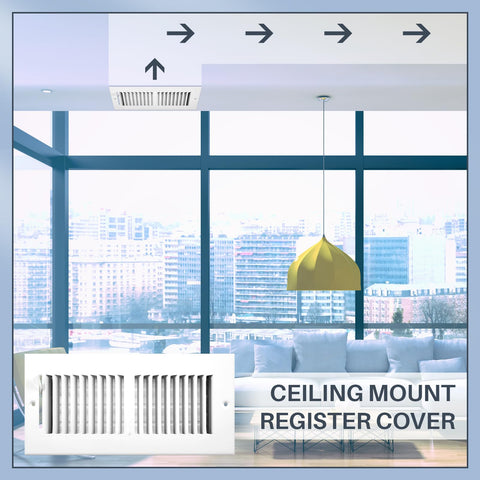 Zonon vent cover includes mounting screws for quick installation.