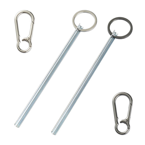 Zookpr half moon elevator key with dark gray fob for reliable door access