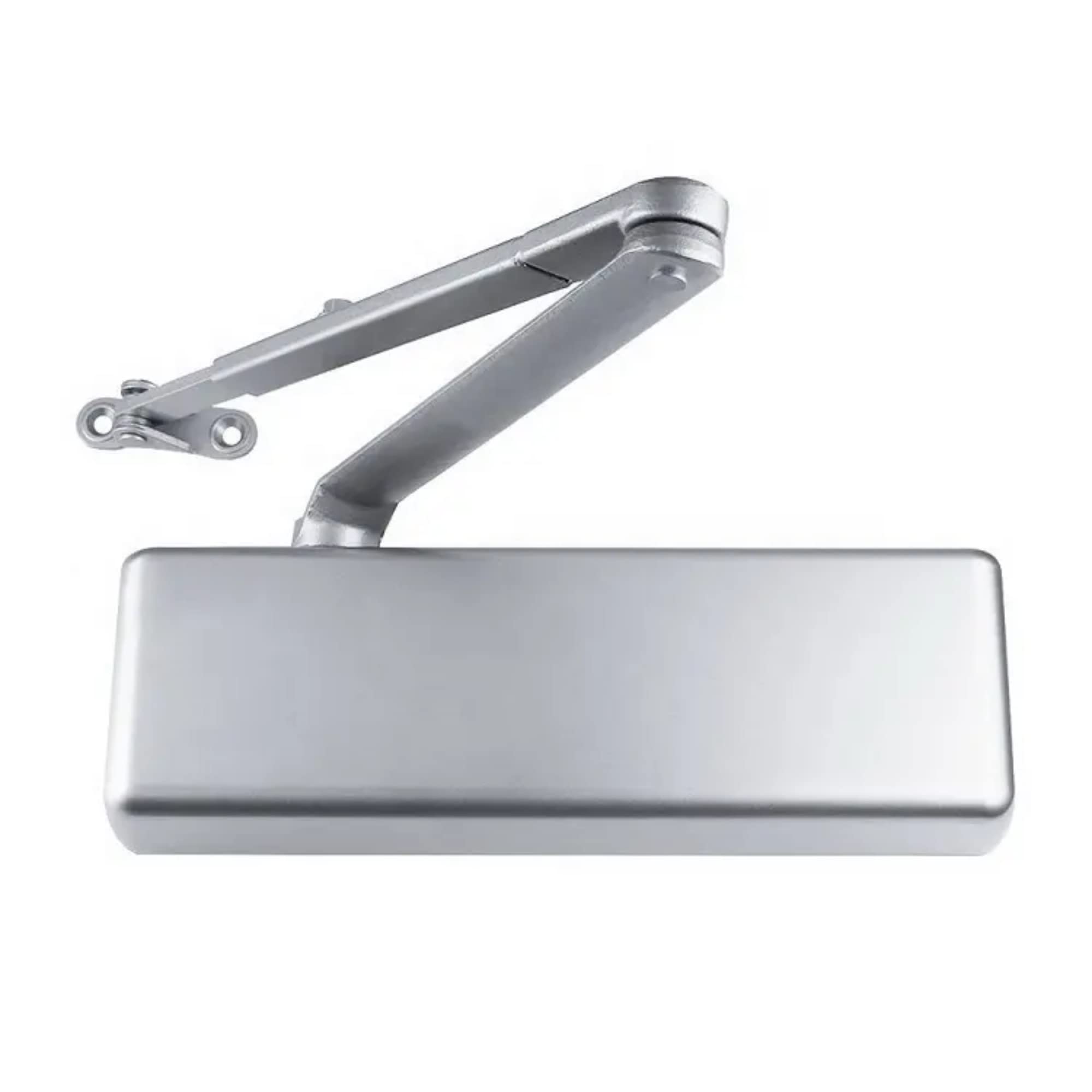 Zoom Precision 4041 front view with rugged aluminum finish for heavy-traffic doors