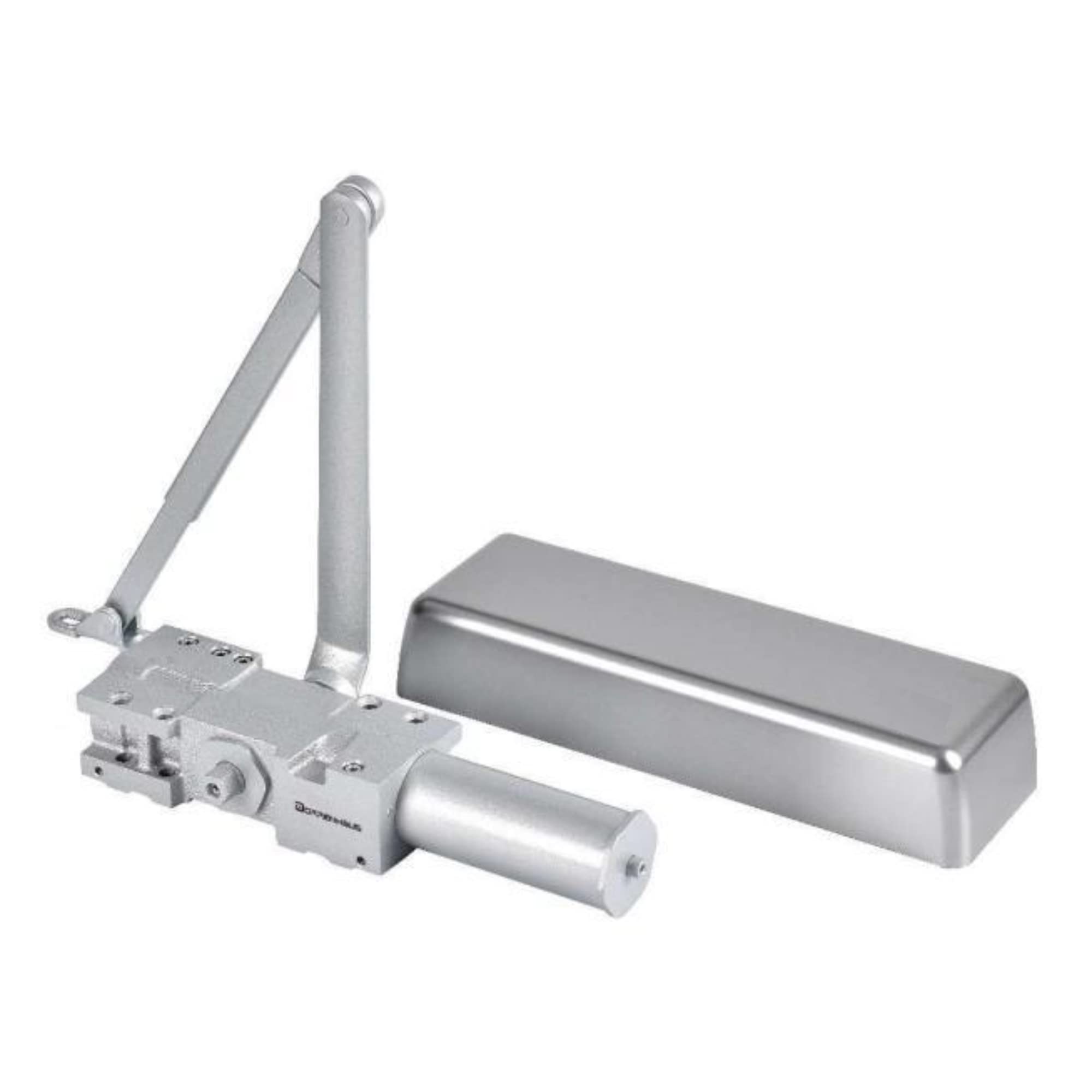 Zoom Precision 4041 side profile highlighting adjustable spring for different door weights