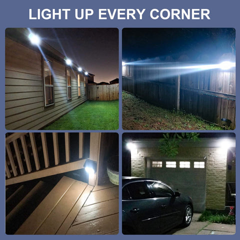 ZOOKKI IP65 waterproof outdoor lights withstand rain and harsh conditions