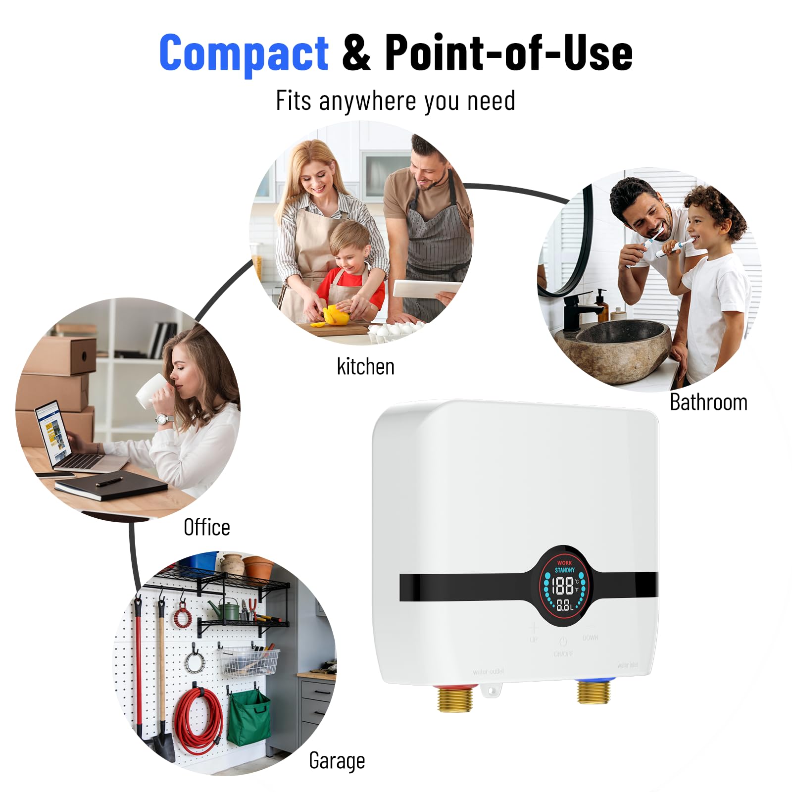 ZOOTEALY plug-and-play installation for quick setup