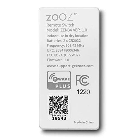 Sleek white finish of Zooz ZEN34 blends with decor