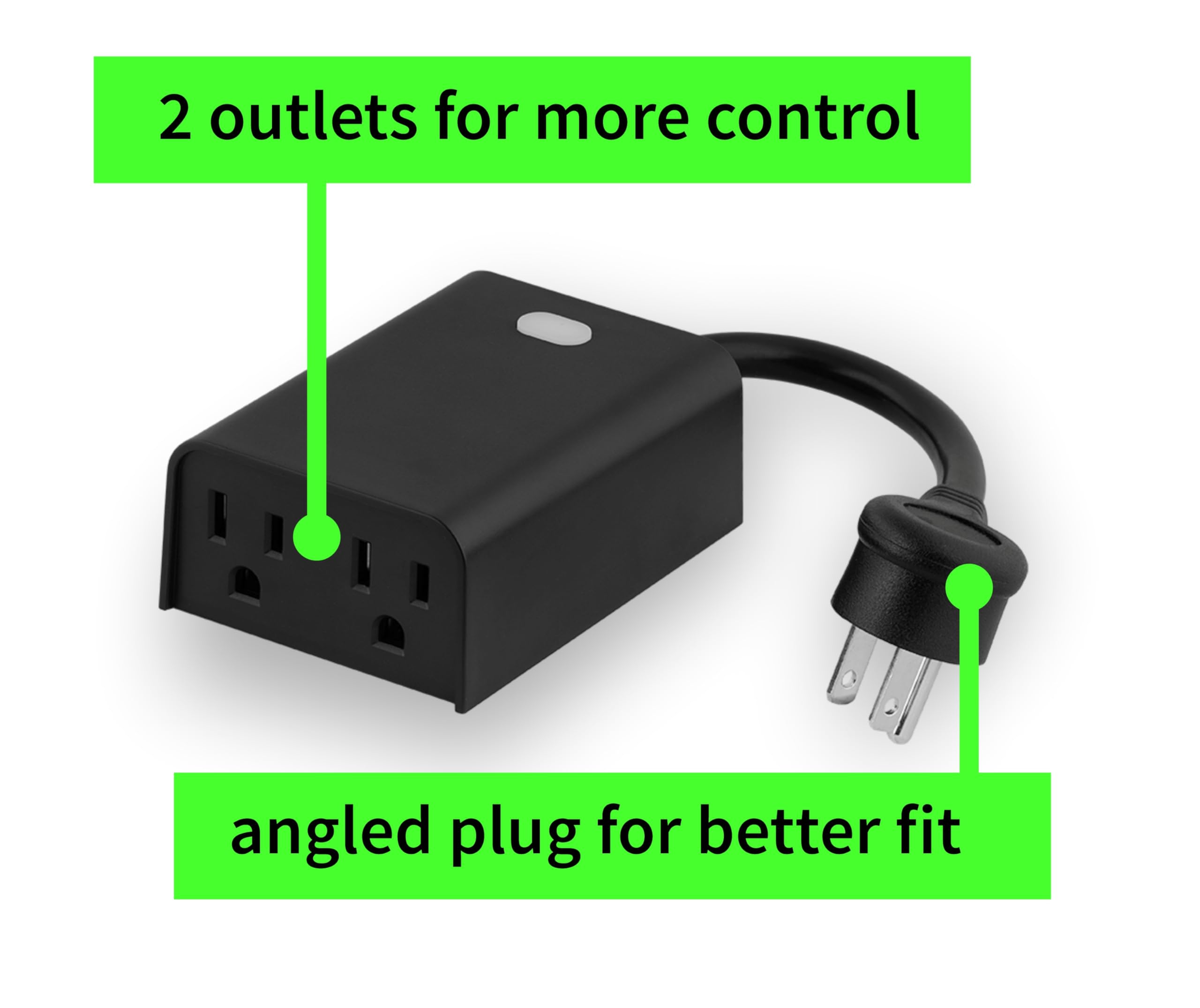 Zooz 800LR side angle showing dual outlets ready for outdoor power zones.
