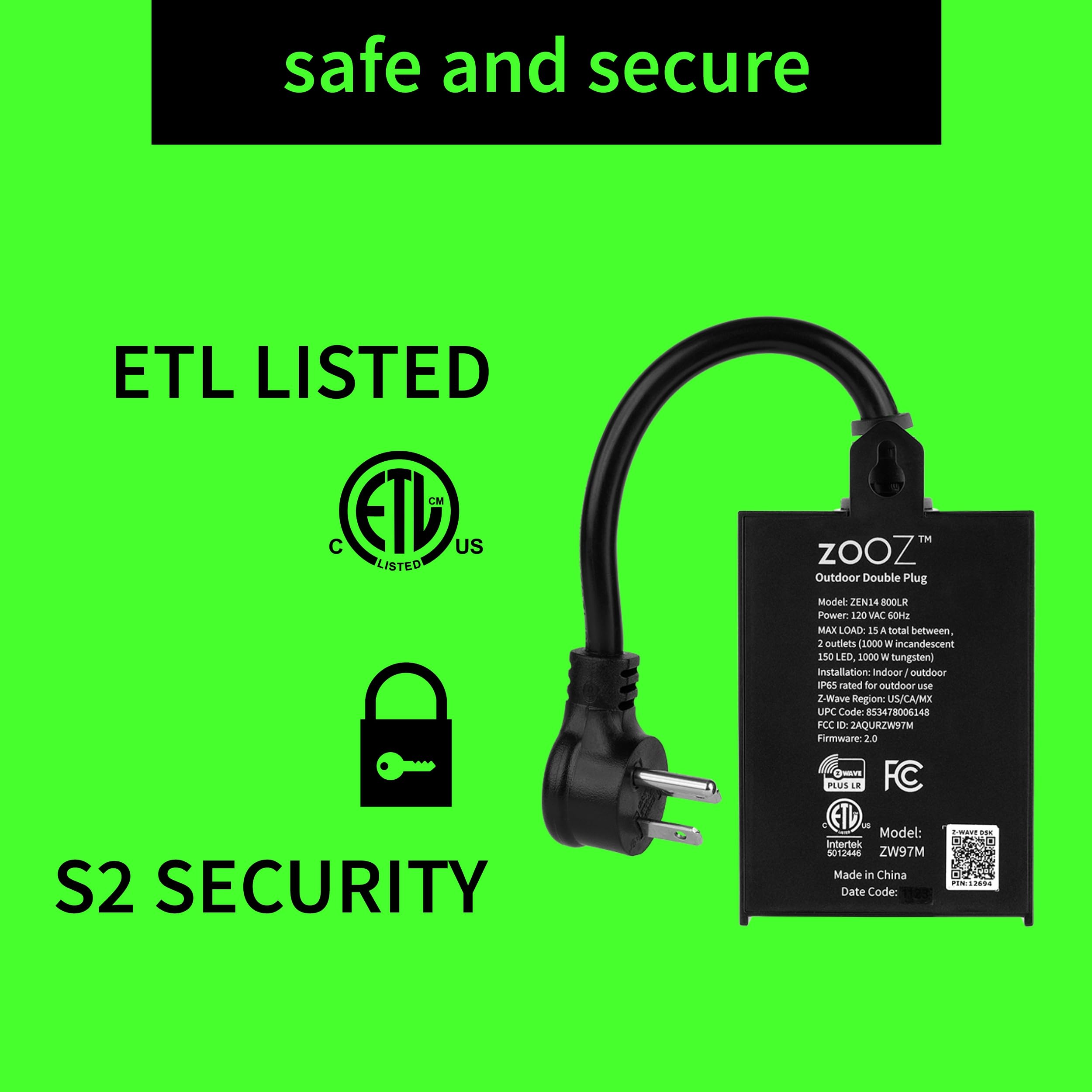 Zooz 800LR hub-ready setup highlighting long-range control.