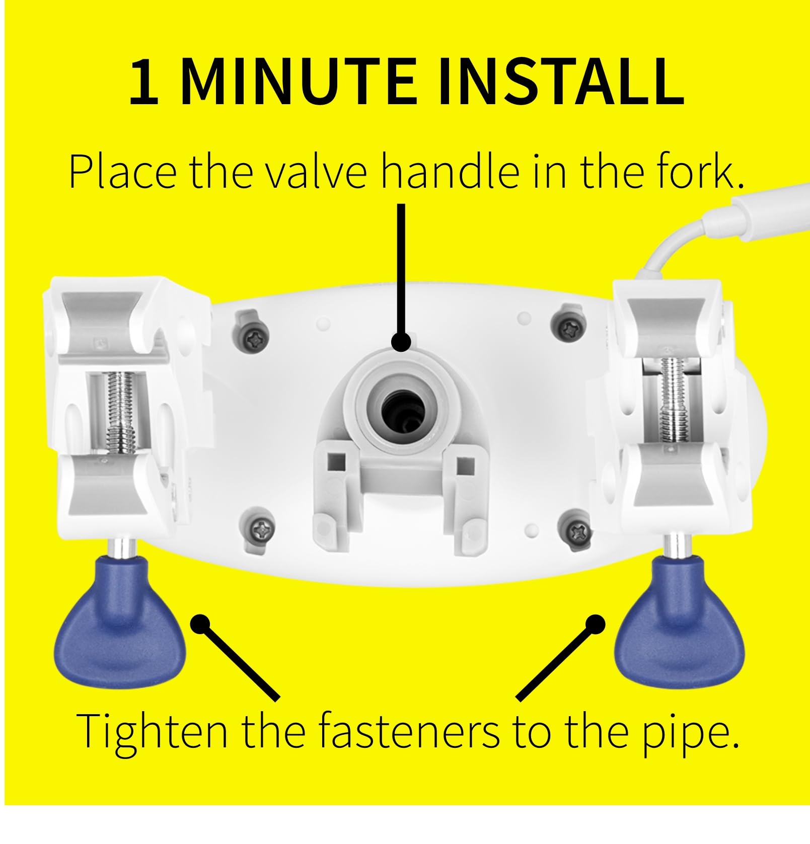 DIY installation of Zooz Titan valve actuator without tools