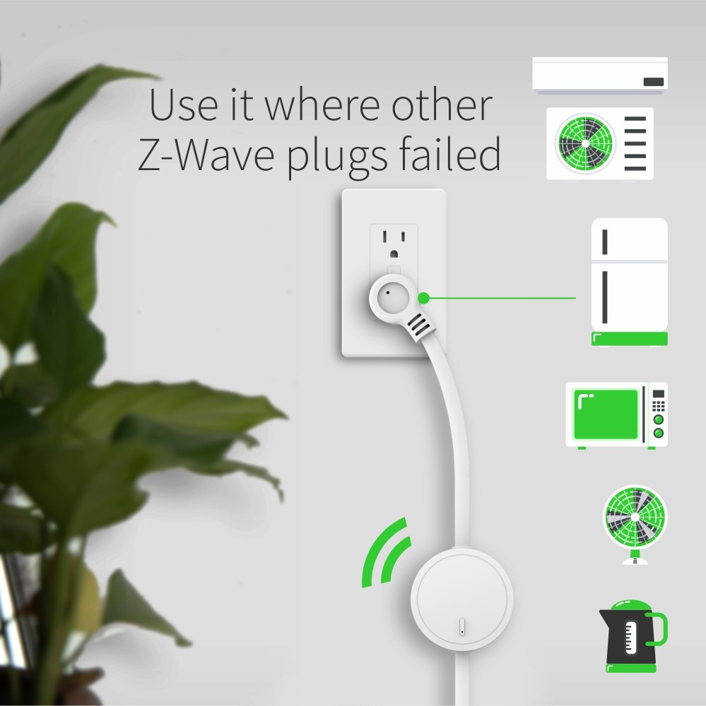 Zooz ZEN15 energy monitoring display helps track usage with compatible hub