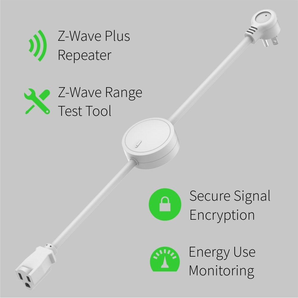 Zooz ZEN15 Z-Wave Plus repeater boosts network range and reliability