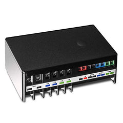 Zooz Zen16 800LR front view illustrating a compact, versatile Z-Wave relay hub.