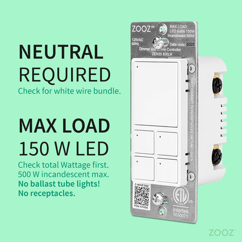 ZOOZ Zen35 800LR ready for Z-Wave hub setup for smart control