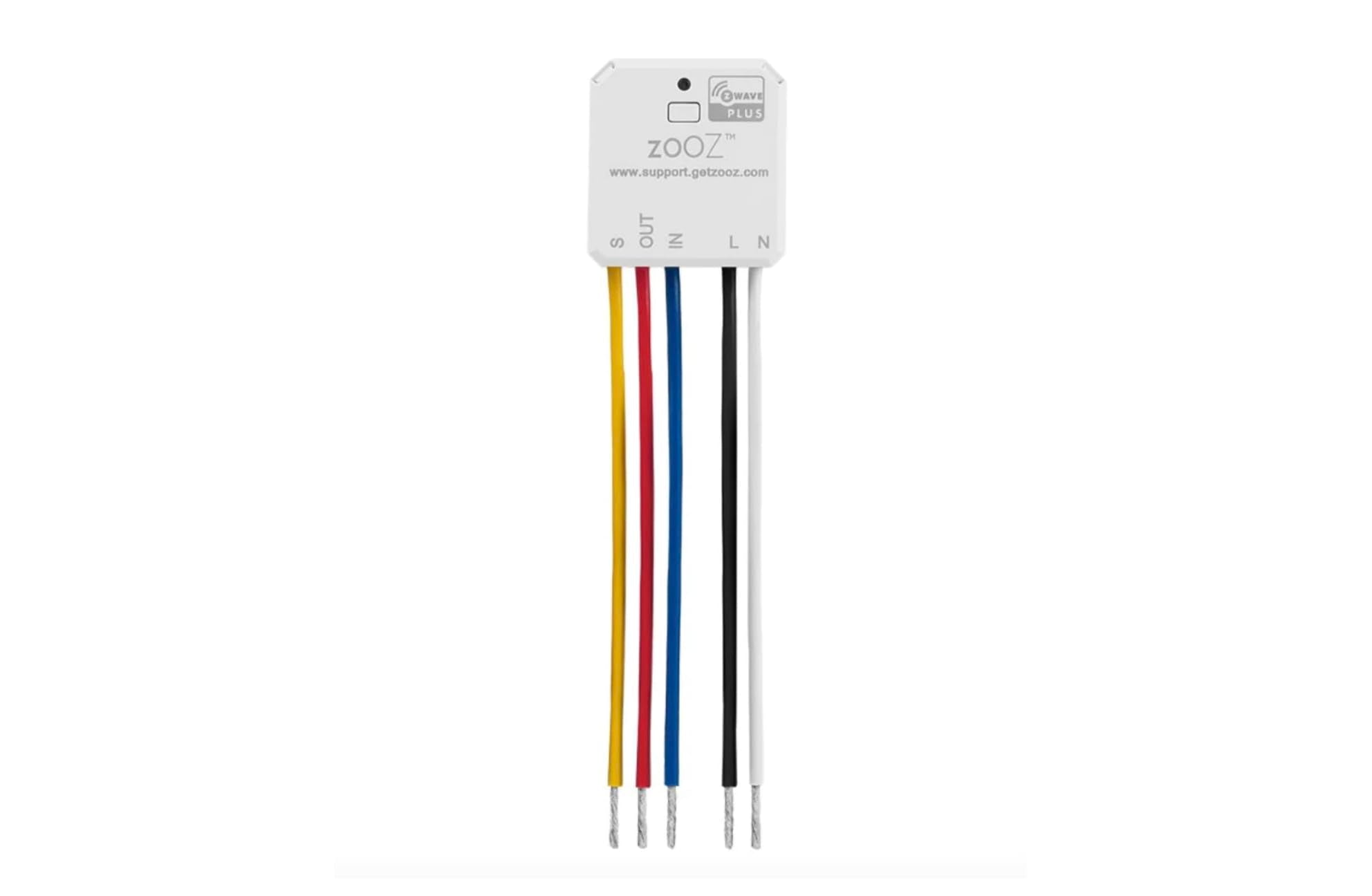 Zooz Zen51 installed behind wall switch enables Z-Wave control.