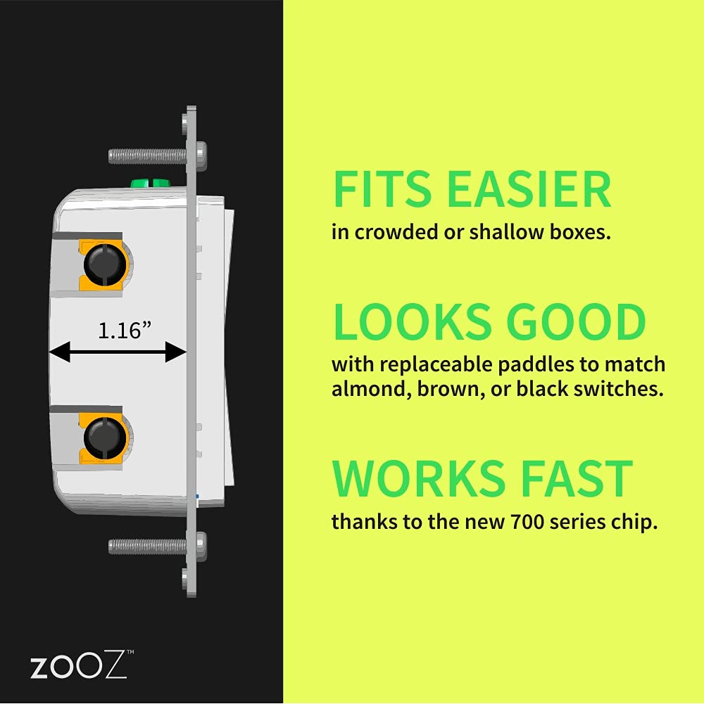 Zooz ZEN71 800LR with S2 security for safe pairing.