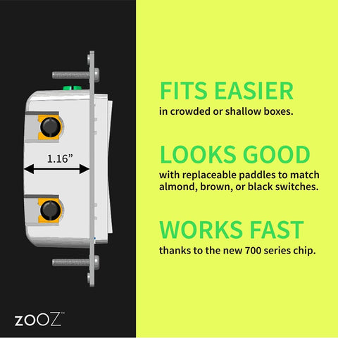 Zooz ZEN71 800LR with S2 security for safe pairing.