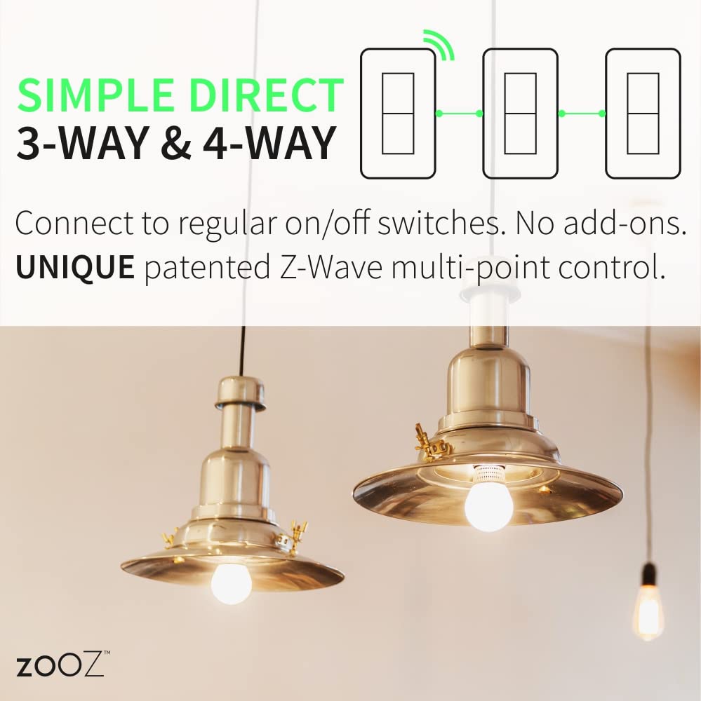 Zooz ZEN74 compact depth dimmer fits tight wall boxes