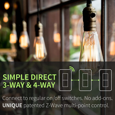 Zooz ZEN77 800LR four-way compatibility for multi-location control