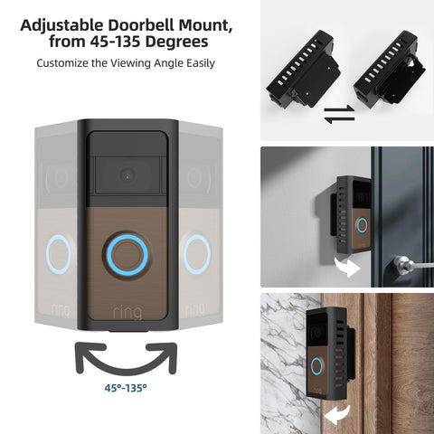 ZOPPEN doorbell mount installation guide for quick setup
