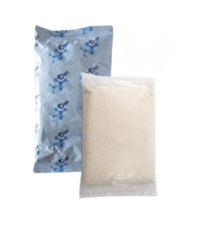 Oscar 90 cloth pack in reservoir, demonstrating compatibility with small coffee machines.