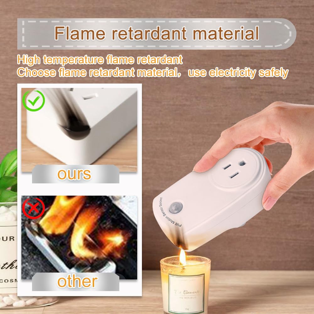 ZORZA anti electric shock design protects fingers and cords