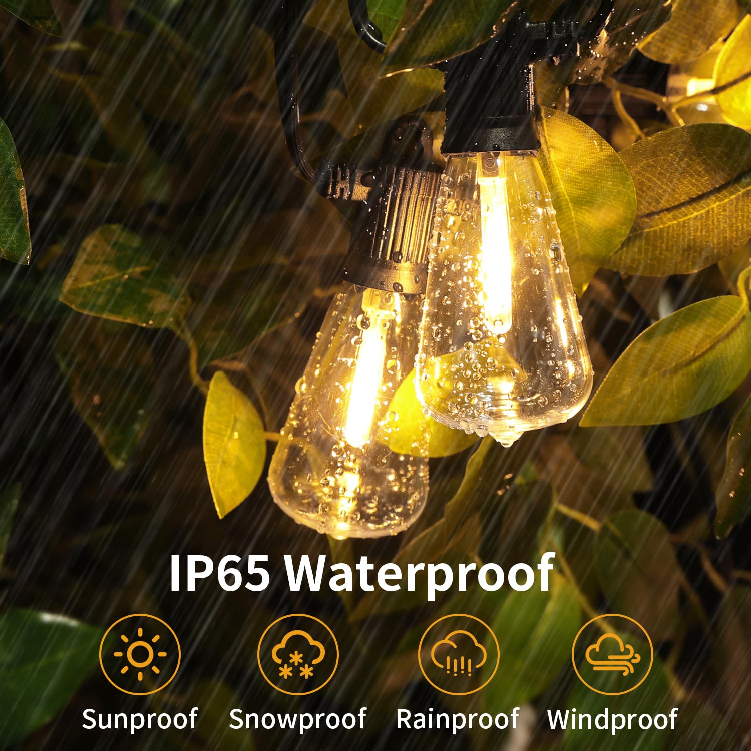 ZOTOYI shatterproof plastic bulbs ensure safer installation in busy outdoor spaces.