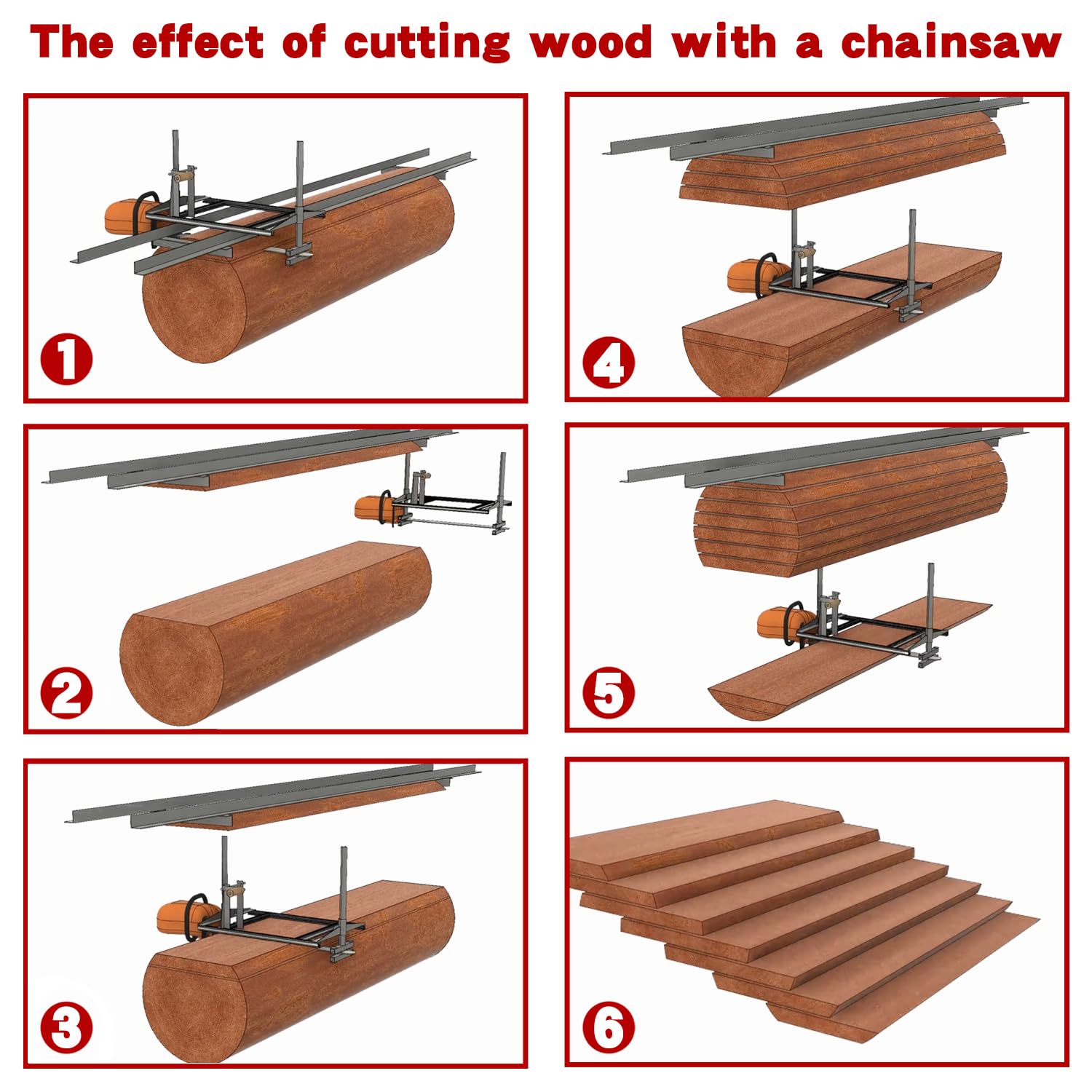 Zozen adjustable planking yields precise slab thickness and width.