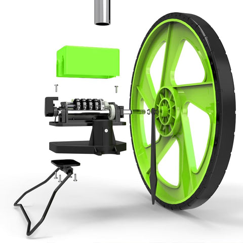 Zozen distance wheel original location marker helps reference points.