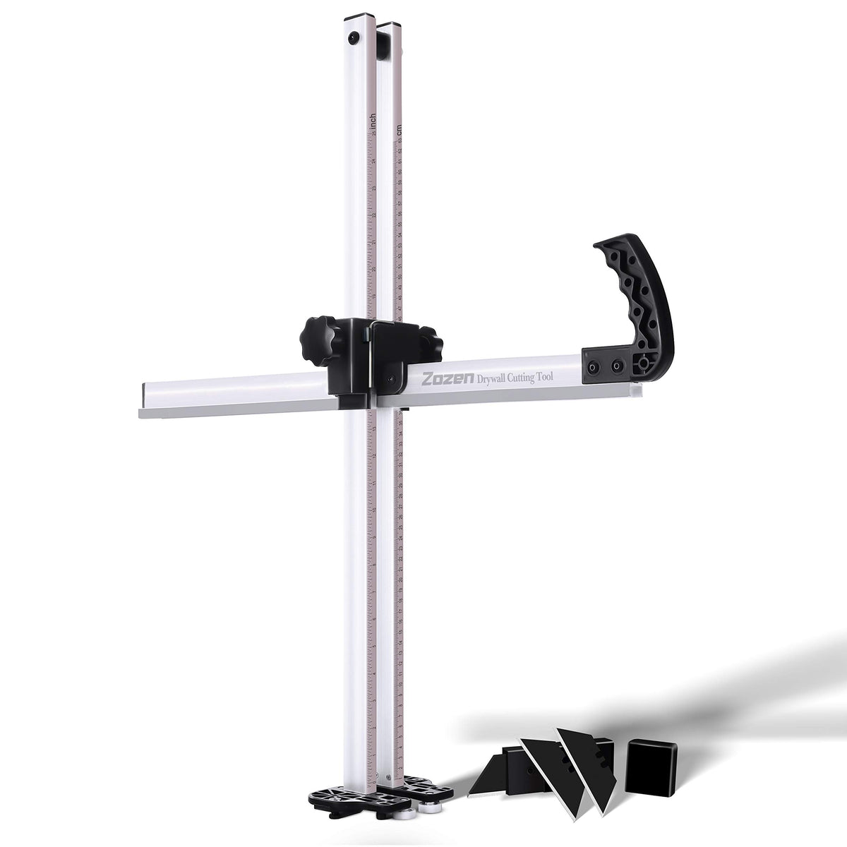 Zozen drywall cutter foldable design for easy transport on job sites
