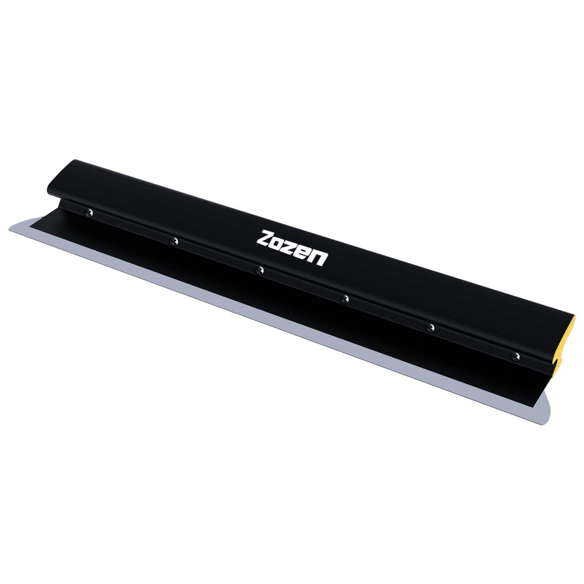 Zozen drywall skimming blade with aluminum body for stable smoothing
